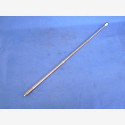Steel shaft, stainless, 3/8", 20.71 &